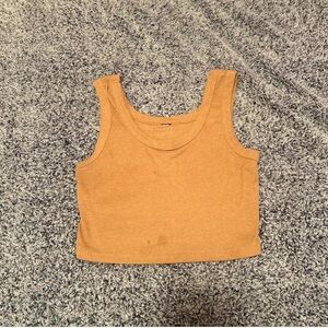 Tan tube top